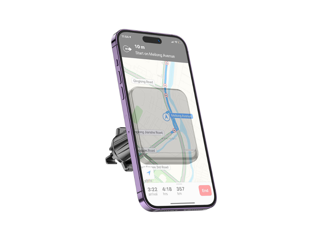 Hoco Car Holder H40 Climber for Air Outlet – Adjustable Phone Mount Hoco Car Holder H40 Climber for Air Outlet – Adjustable Phone Mount